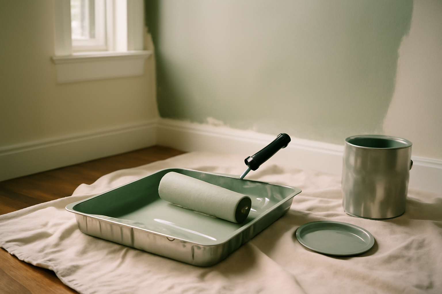 Avant-après peindre une chambre en tons chaleureux — préparation, sous-couche et finition pour une ambiance cosy
