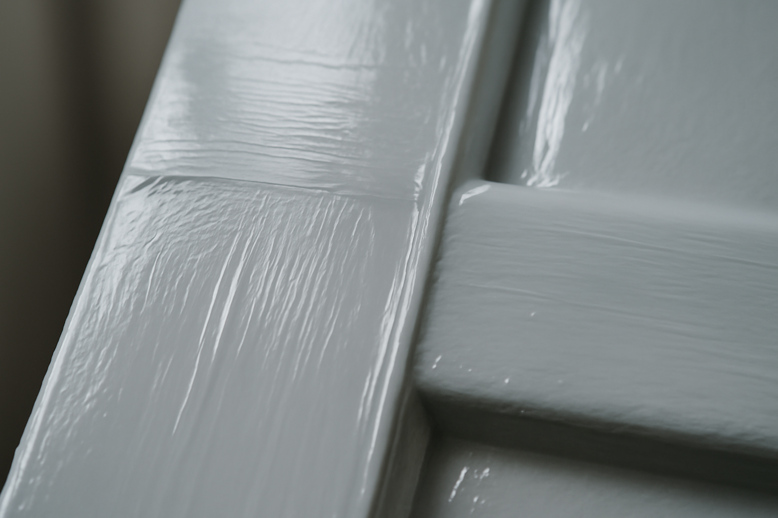 Peinture pour PVC au pinceau aprĂšs ponçage et dĂ©graissage â finition durable et adhĂ©rence renforcĂ©e