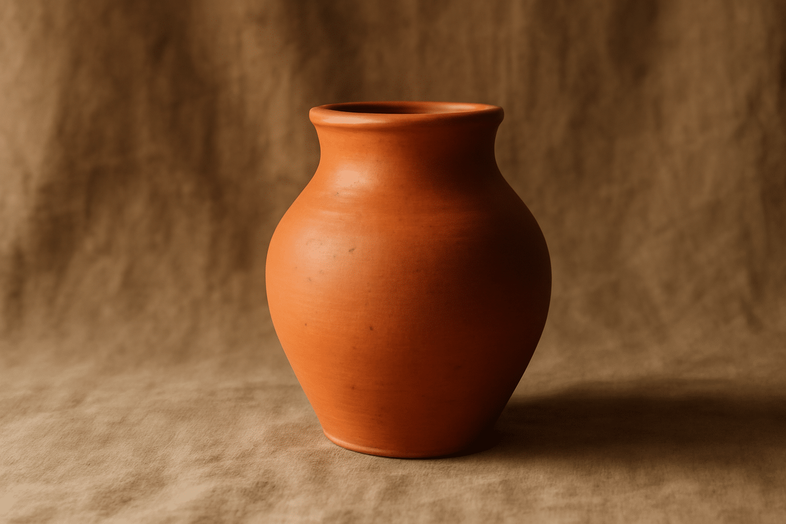 Échantillon couleur terracotta (terre cuite) — nuance chaude idéale pour peintures, textiles et céramique